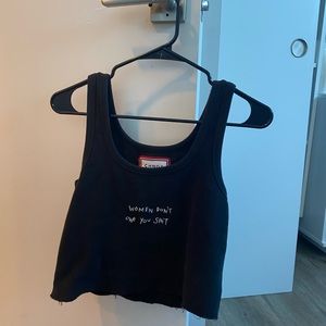 CHNGE ‘women don’t owe you shit’ tank - large